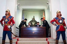 U.S. and Mongolian Defense Leaders Sign Joint Vision Statement