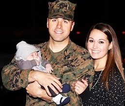 Marine Couple Overcomes Deployment Challenges, Welcomes First Child