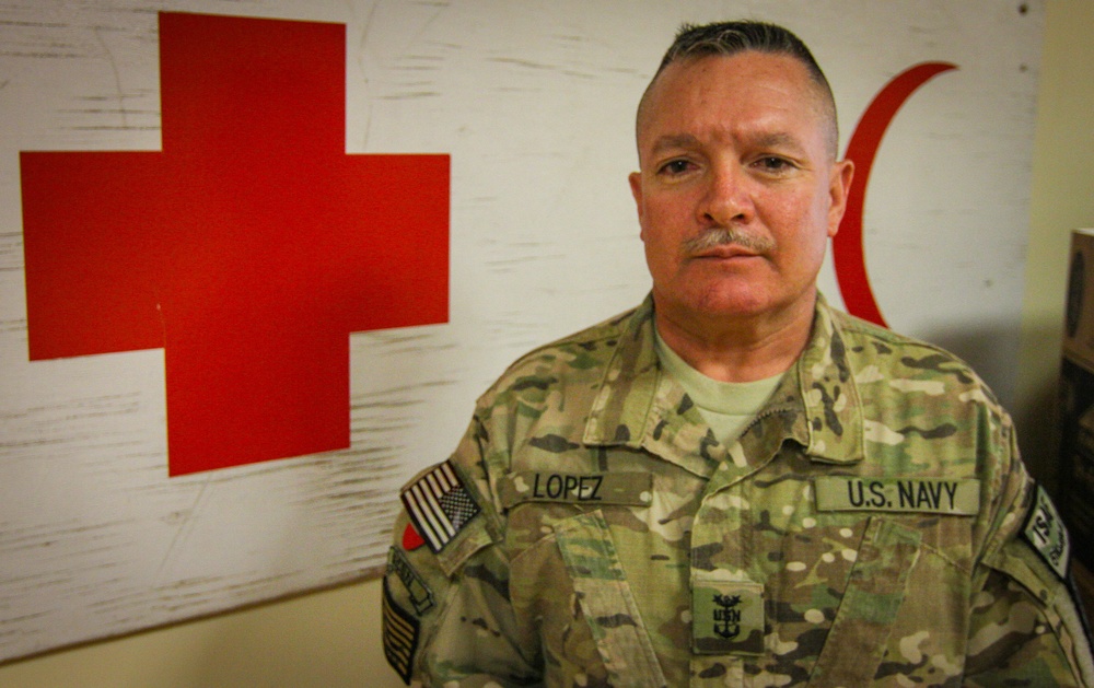 Navy Master Chief Petty Officer Serves on 12th Deployment at NATO Hospital in Afghanistan