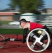 Marine Competes in Wheelchair Racing at 2014 Trials