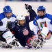 U.S. Sled Hockey Team Dominates Italy at 2014 Paralympics