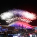 Fireworks Light Up Sochi's Fisht Olympic Stadium at Paralympic Opening Ceremony