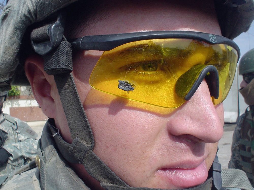 Protective Eyewear Saves Soldier's Eyes in Iraq Blast