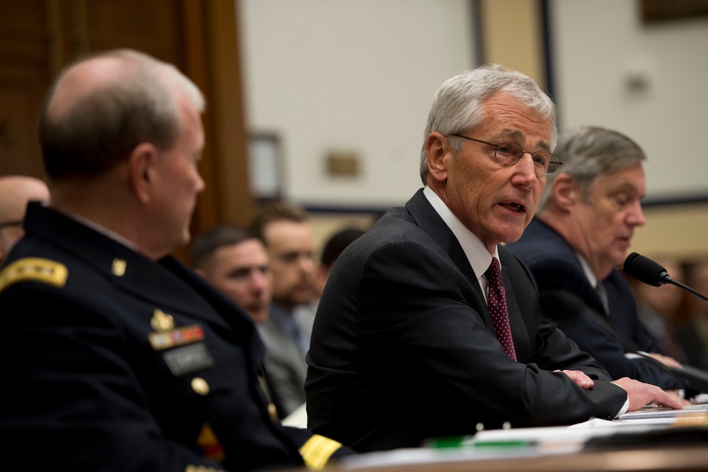 Defense Leaders Testify on 2015 Budget Request