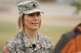 Arizona National Guard Command Sergeant Major Observes Best Warrior Competition