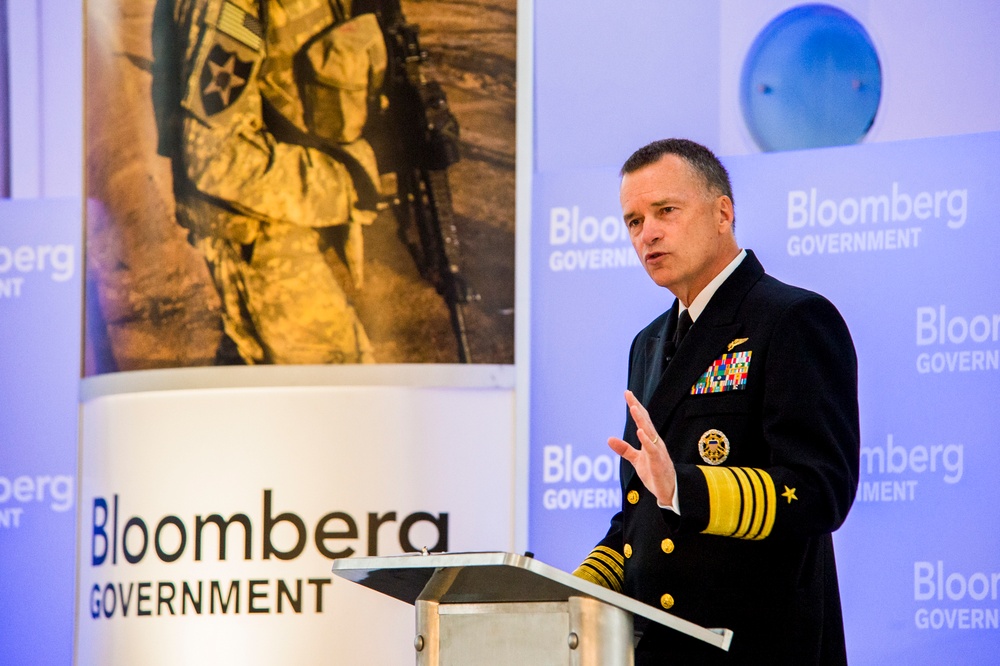 Winnefeld Discusses Defense Spending and Strategy at Bloomberg Conference