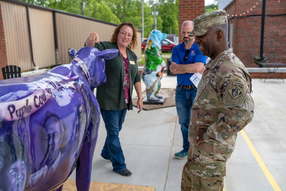 USACE leadership visits Beattyville, Kentucky ahead of final flood risk management report