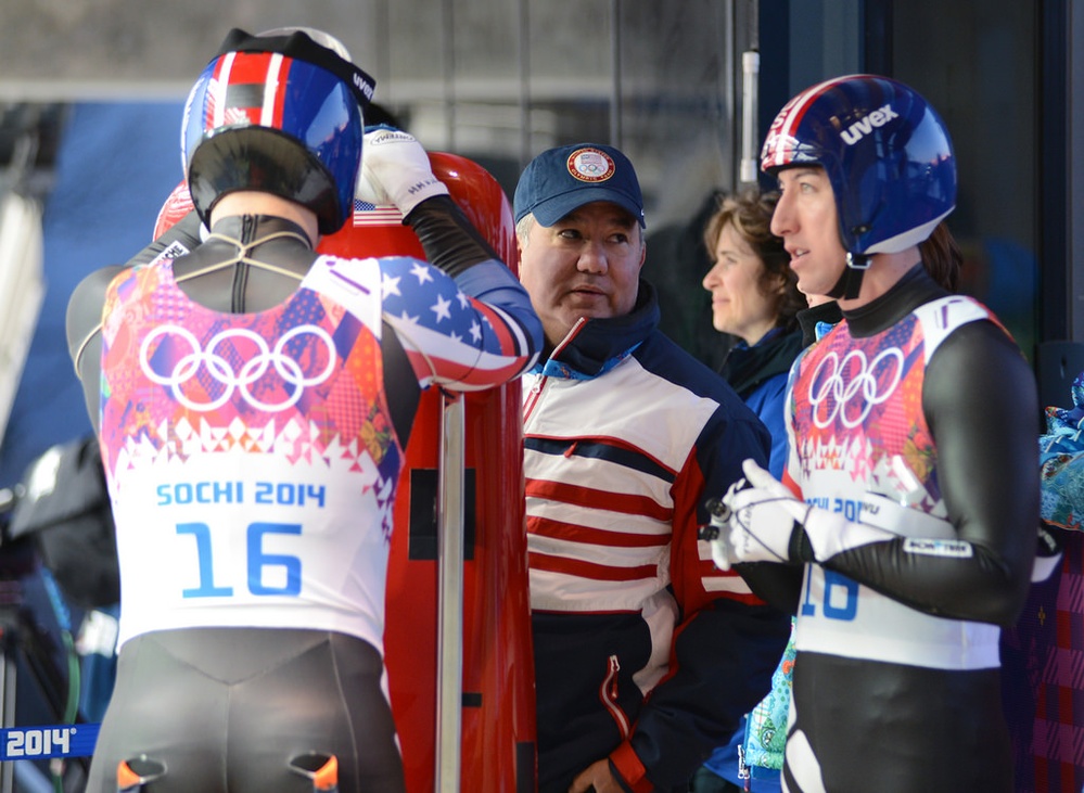 Army Coaches Guide U.S. Luge Duo at Sochi Olympics