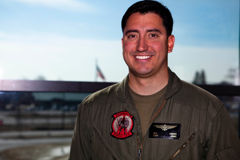 Marine Corps Pilot Awarded British Distinguished Flying Cross