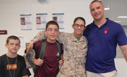 Marine Recruits Celebrate Graduation at Parris Island