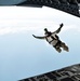 Air Force Chief Master Sgt. Freefalls from C-17 in High-Altitude Jump