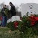 Volunteers Honor Fallen Soldiers with Wreaths at Arlington National Cemetery