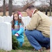 Marine Corps Major and Daughter Honor Fallen at Arlington National Cemetery