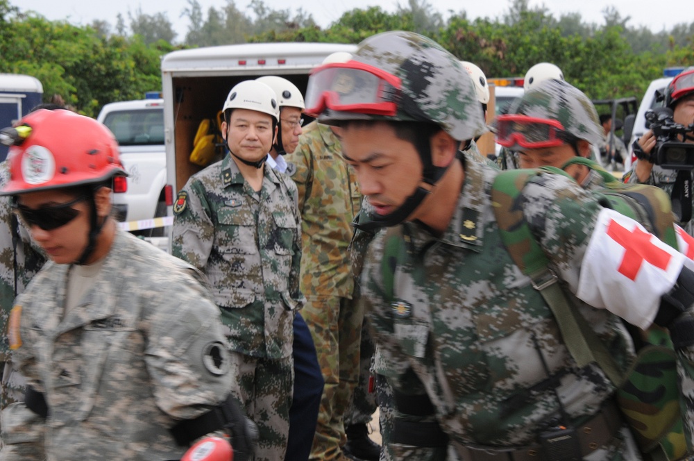 US, China Officials Observe Joint Disaster Response Exercise