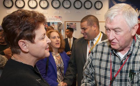 Acting Undersecretary of Defense Visits Vets4Warriors Peer Counseling Center