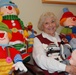 Volunteer Brings Handmade Toys to Military Hospital