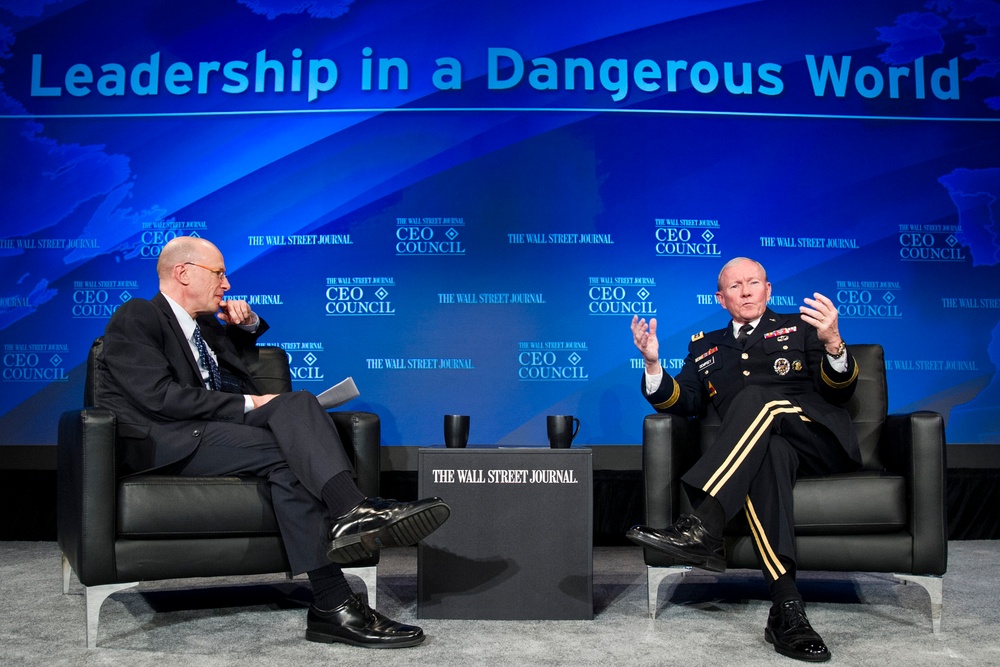Dempsey Discusses Leadership and National Security at WSJ CEO Council