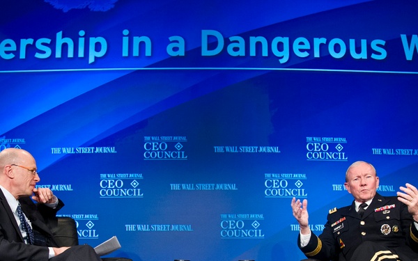 Dempsey Discusses Leadership and National Security at WSJ CEO Council