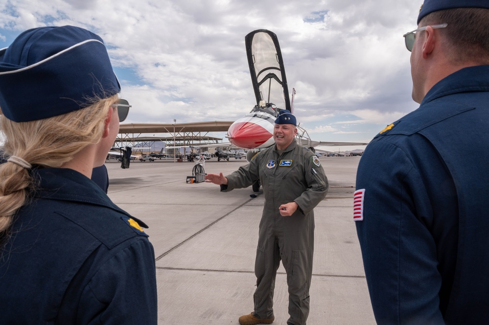 Maj. Gen. Pirak Soars With Thunderbirds