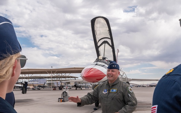 Maj. Gen. Pirak Soars With Thunderbirds