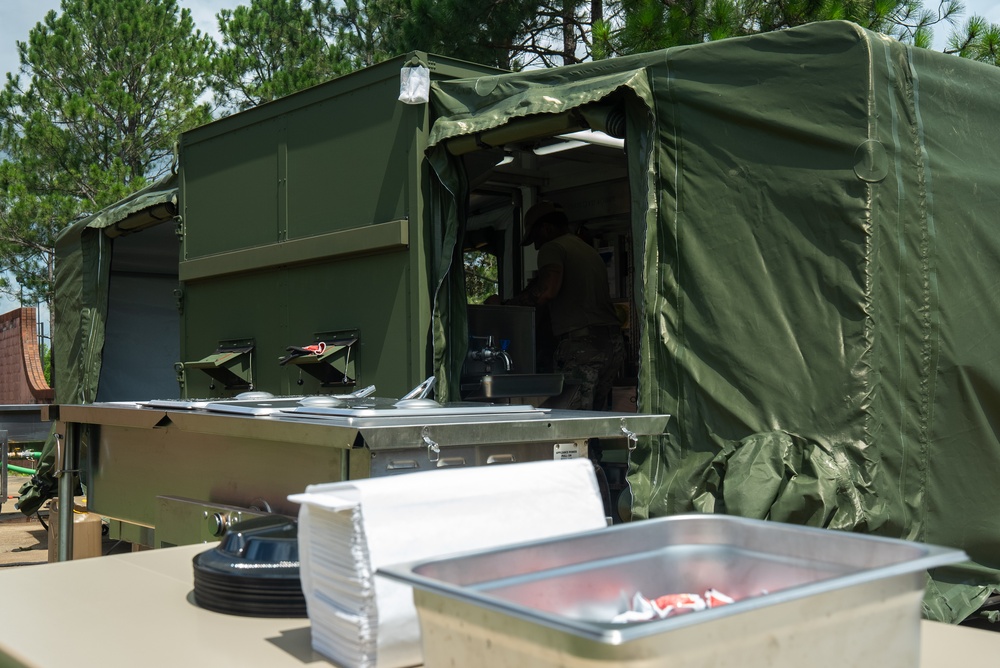 187th FW Enhances Agile Capabilities with New Expeditionary Kitchen