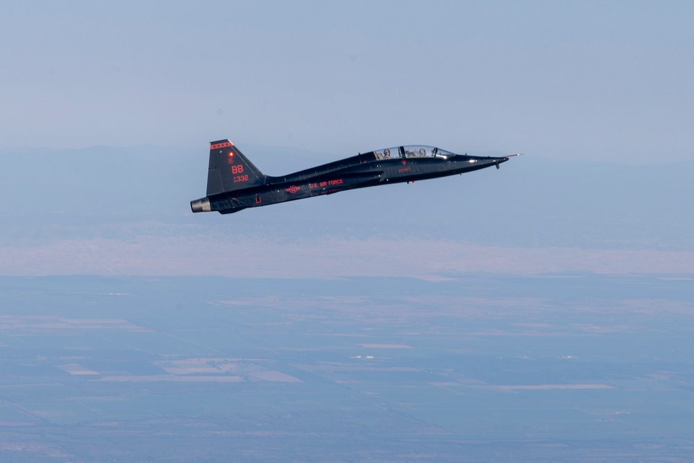 Beale AFB T-38's fly above California air space