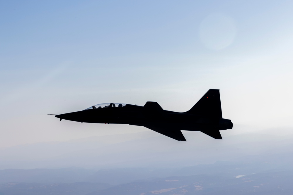 Beale AFB T-38's fly above California air space