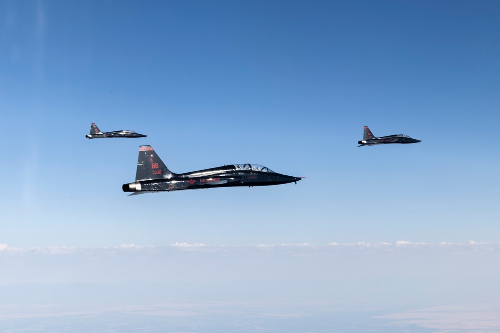 Beale AFB T-38's fly above California air space