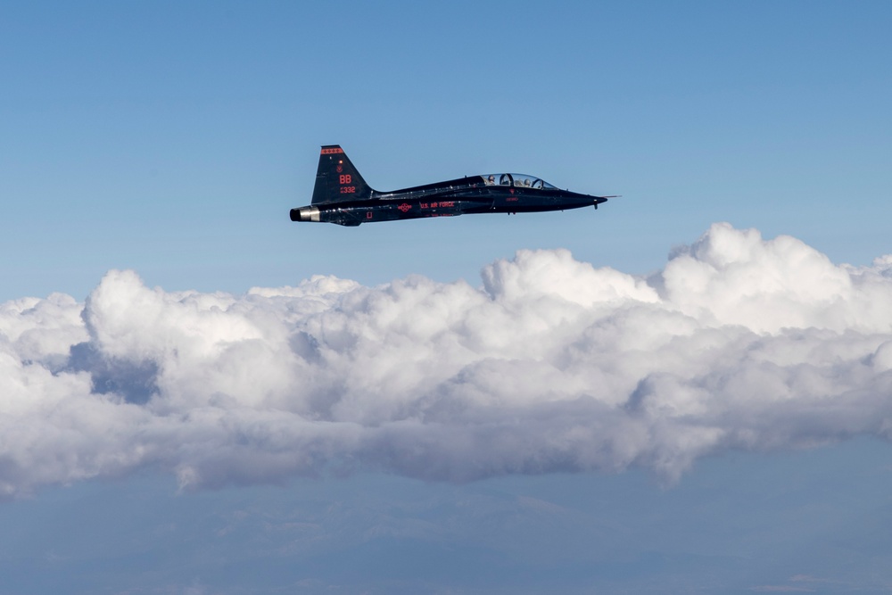 Beale AFB T-38's fly above California air space