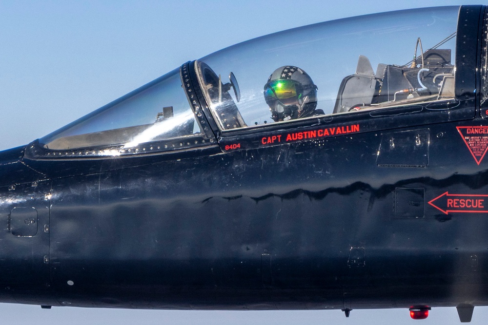 Beale AFB T-38's fly above California air space