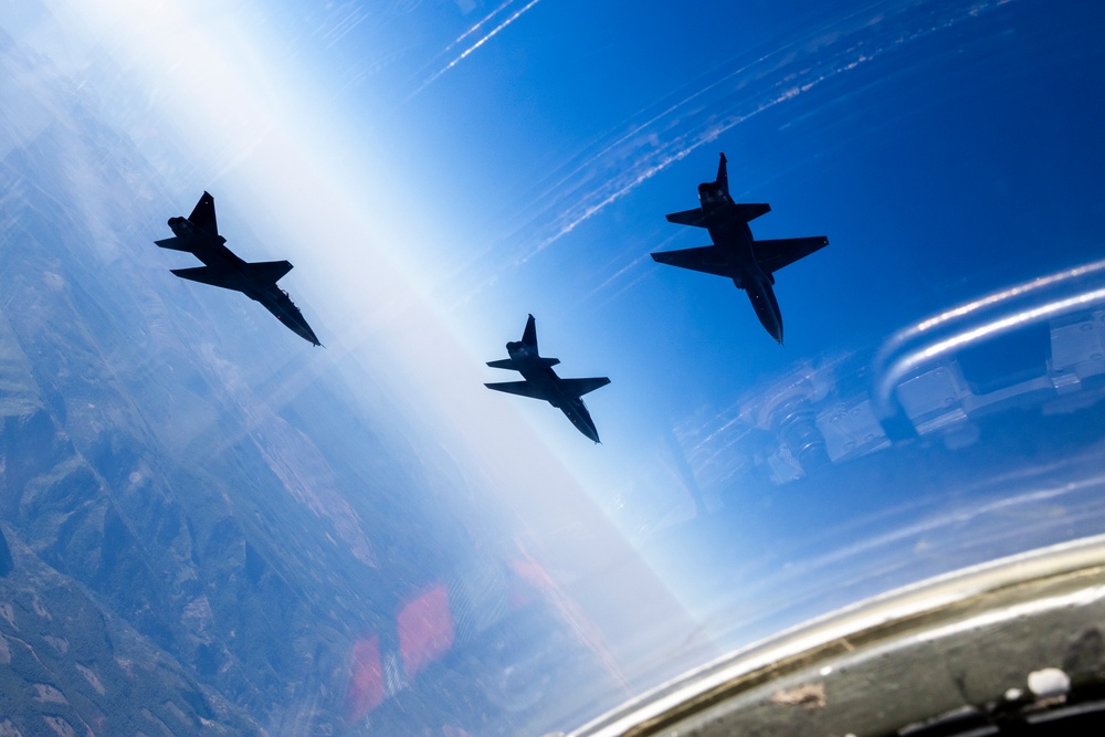 Beale AFB T-38's fly above California air space