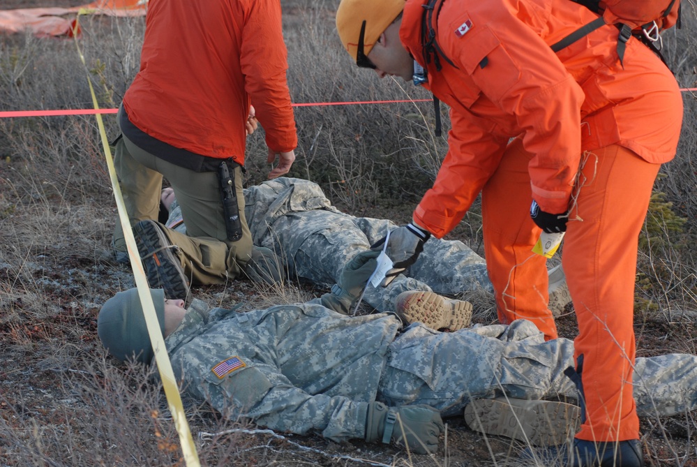 Canadian, U.S. Troops Conduct Arctic Search-and-Rescue Exercise