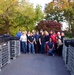 Dr. Jill Biden Celebrates with USO Volunteers After Assembling Care Packs