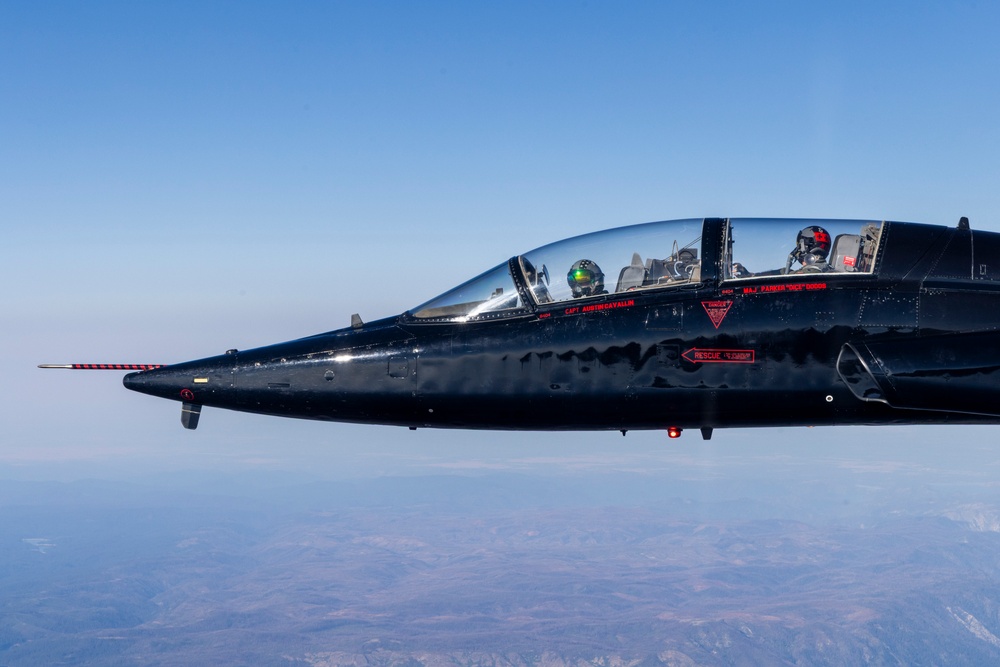 Beale AFB T-38's fly above California air space