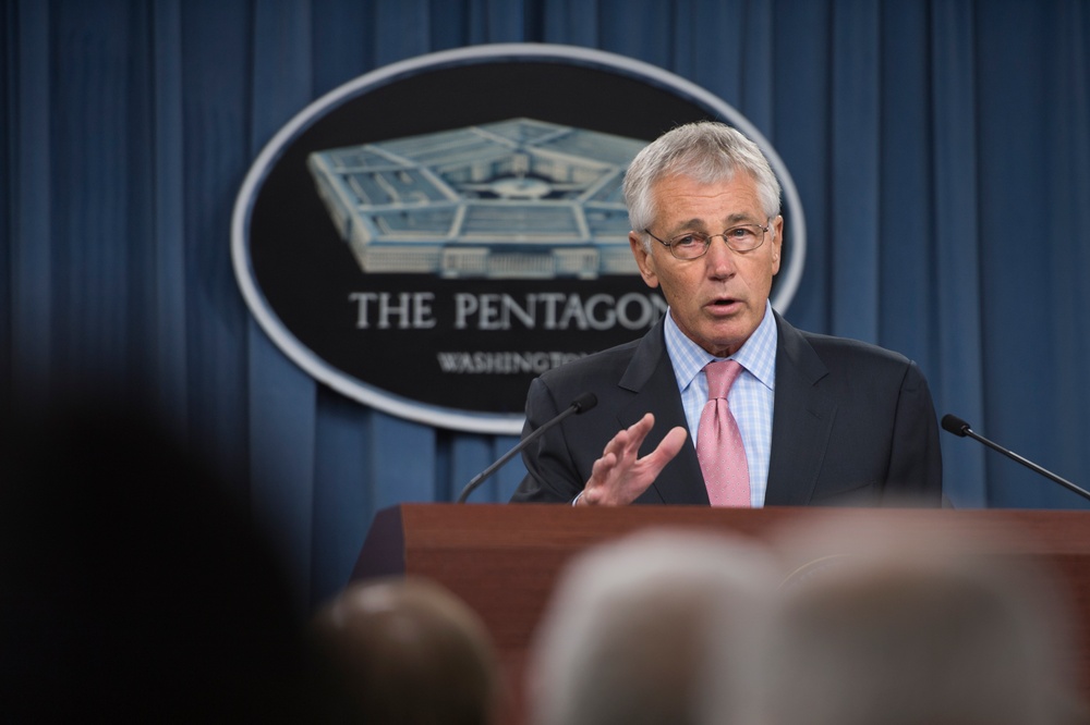 Hagel Addresses Government Shutdown Impact on Pentagon
