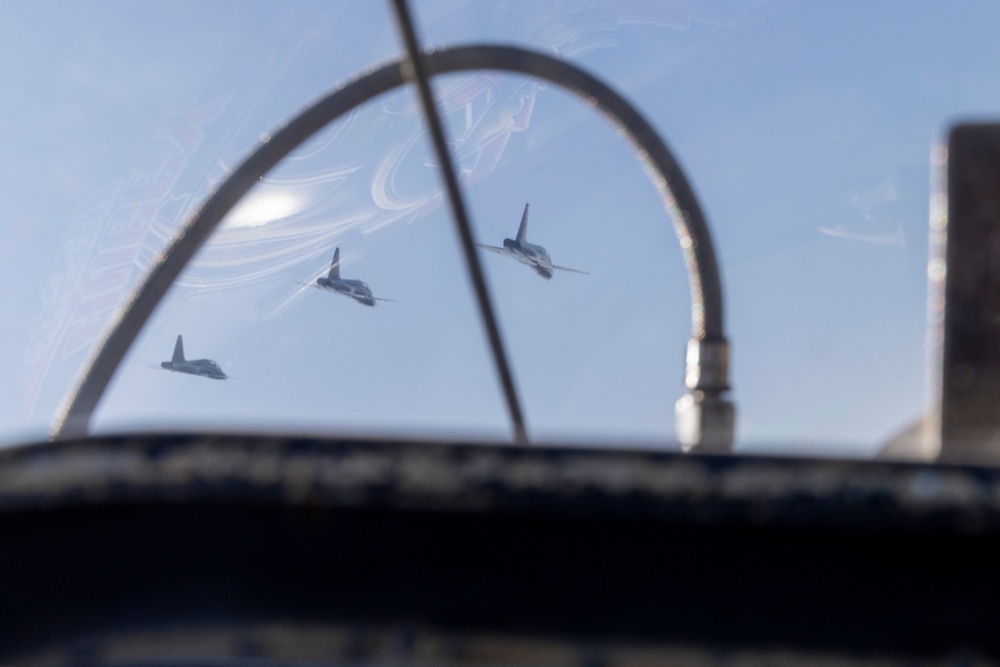 Beale AFB T-38's fly above California air space