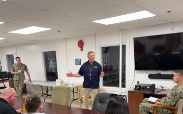 NAVSUP FLC Jacksonville leaders hold all hands at site NAS Key West