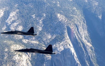 Beale AFB T-38's fly above California air space