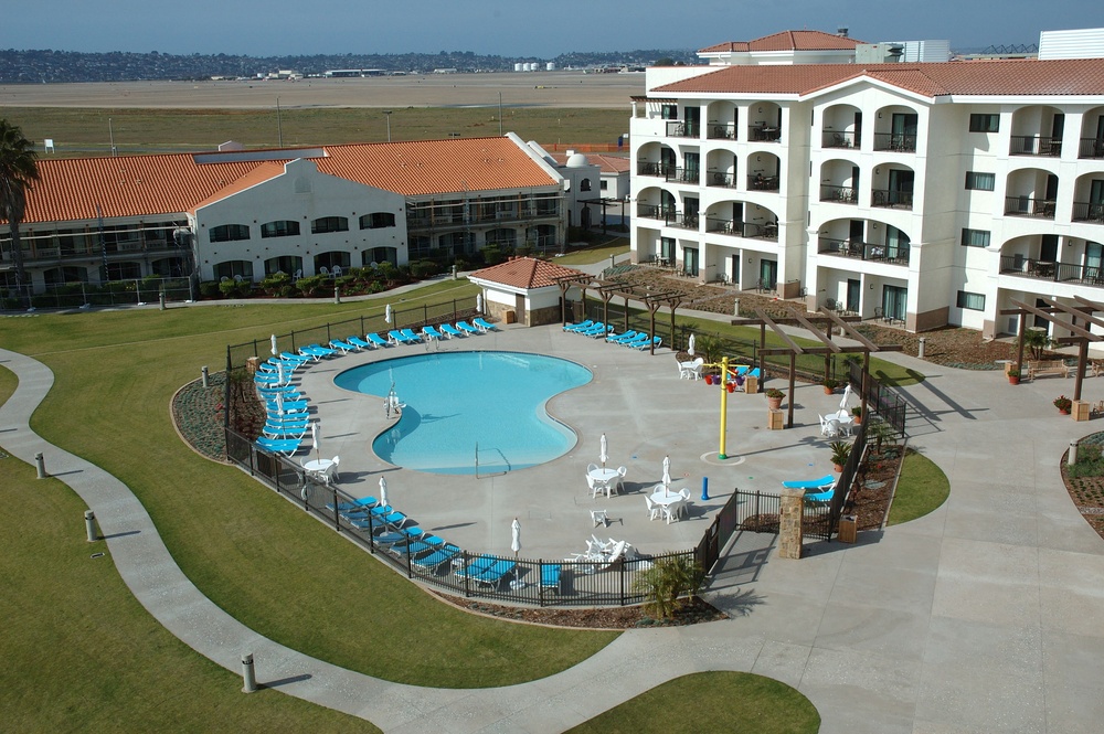 Refreshing Oasis: Navy Lodge North Island Offers Inviting Pool for Guests in San Diego