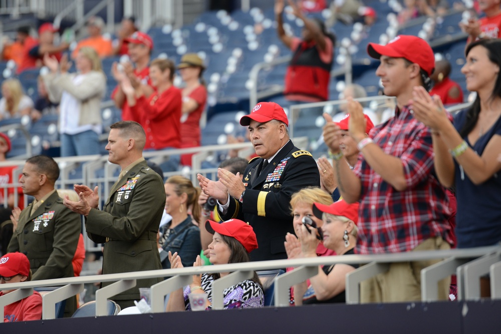 Army Vice Chief Applauds Wounded Warriors at Softball Classic