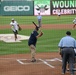 Navy Admiral Pitches to Actor at Wounded Warriors Softball Classic