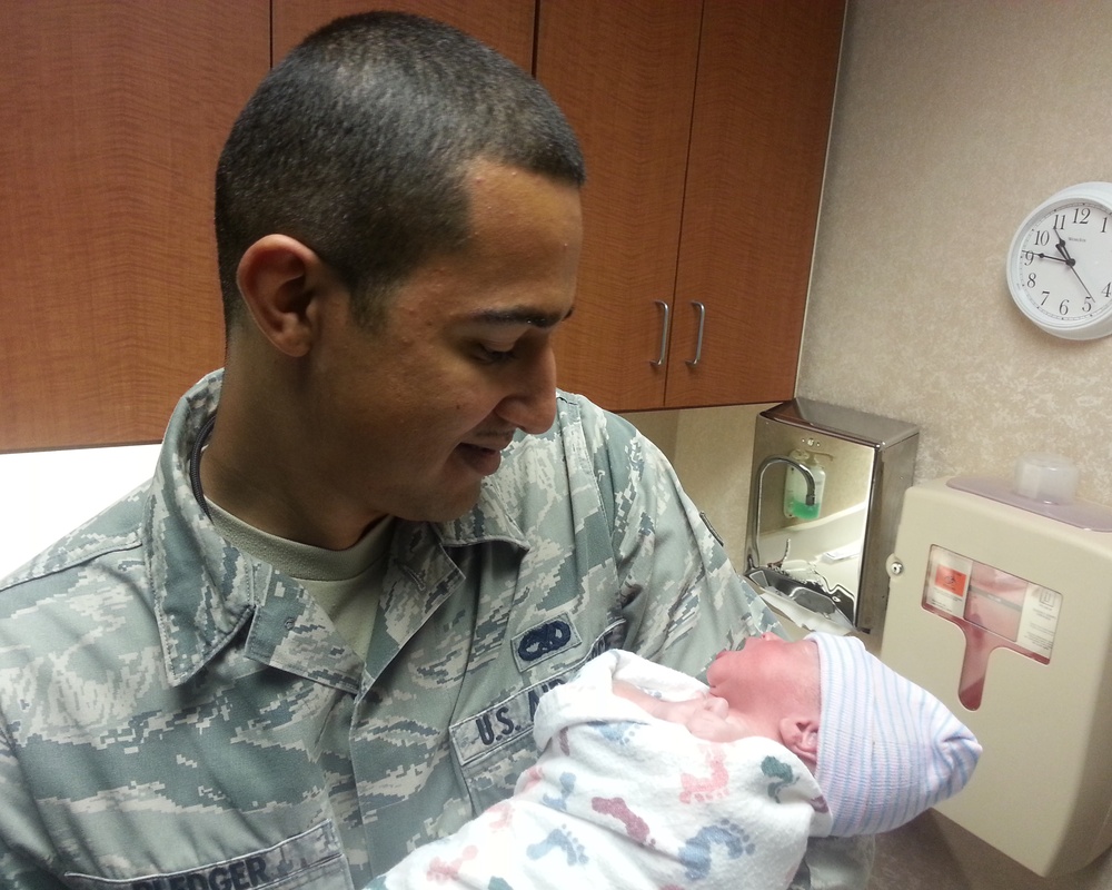 Airman Delivers Daughter in Unexpected Birth