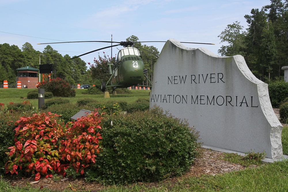 Marines Restore Vintage Helicopter at Aviation Memorial