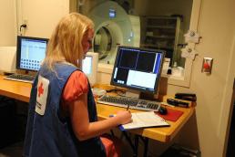 Teen Volunteer Helps at Naval Hospital Pensacola
