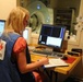 Teen Volunteer Helps at Naval Hospital Pensacola