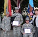 Army Leaders Honor Wounded Soldiers with Purple Heart Medals