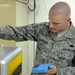 Air Force Tech. Sgt. Conducts Fuel Quality Tests in Southwest Asia