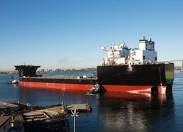 Navy's New Mobile Landing Platform Ship Montford Point Launched in San Diego