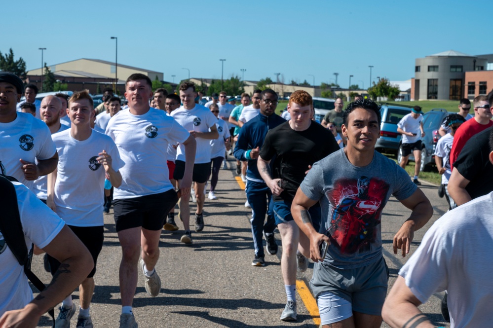 891st MSFS participate in Mental Health Run