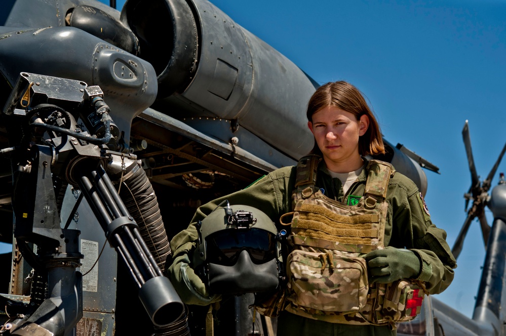 Pioneering Airwoman Serves as Aerial Gunner in Rescue Squadron